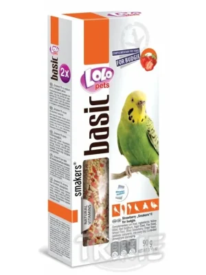 Speciale Aanbieding LOLO SMAKERS 2 klasy jahodové pro andulky