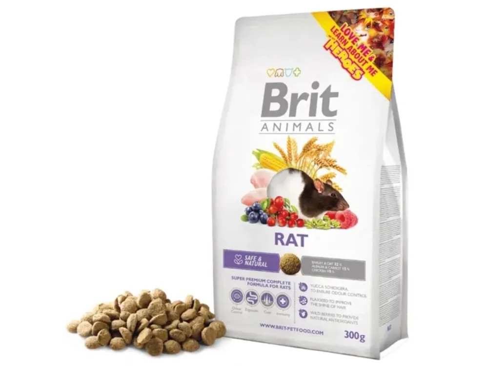 Bestel Nu Brit Animals Rat - pro potkany