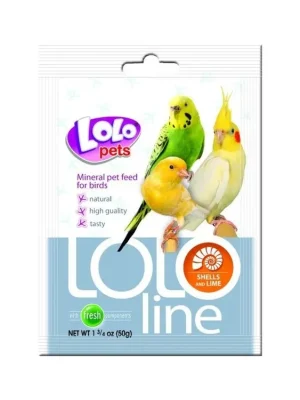 Premium Lolo pets - mušle a vápník pro ptáky