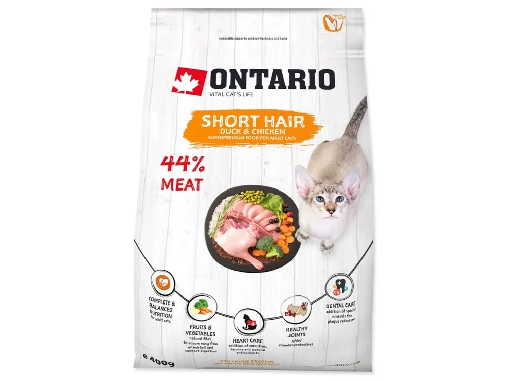 Ontario Cat Shorthair - pro krátkosrsté kočky Uitverkoop