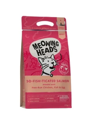 Meowing Heads So-Fish-Ticated Salmon Betrouwbaar