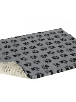 Vetbed Nonslip Drybed - šedá s tlapkami Korting
