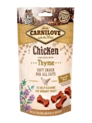 Populair Carnilove Cat Semi-Moist Snack Chicken, 50 g