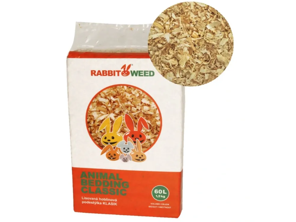 Hobliny Rabbit Weed Classic - 60 l (1,5 kg) Seizoensaanbieding