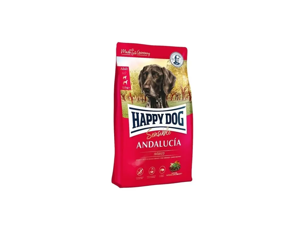 Beperkt Aanbod Happy Dog Sensible - Andalucía (vepřové Iberico)