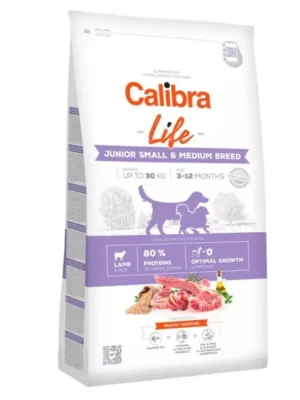 Express Levering Calibra Dog Life Junior Small&Medium Breed Lamb