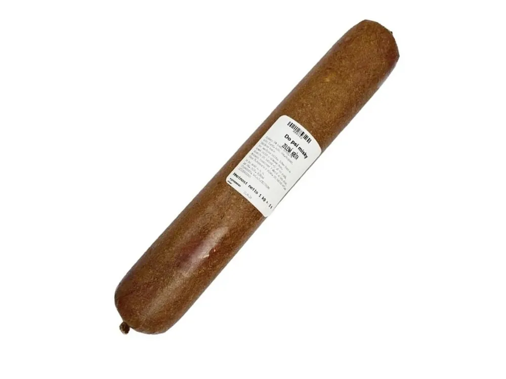 Zelená krůta - salám cca 1 kg Betrouwbaar