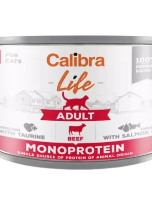 Laatste Versie Calibra Cat Life konzerva 200 g - hovězí