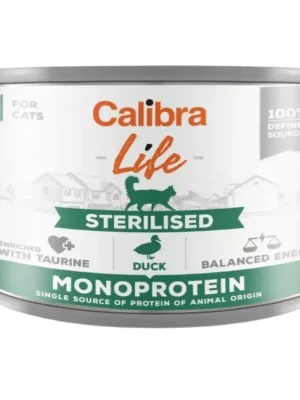 Laatste Versie Calibra Cat Life konzerva 200 g - kachní pro kastráty