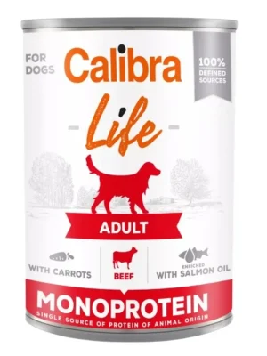 Calibra Dog Life konzerva 400 g - hovězí s mrkví Hete Deal