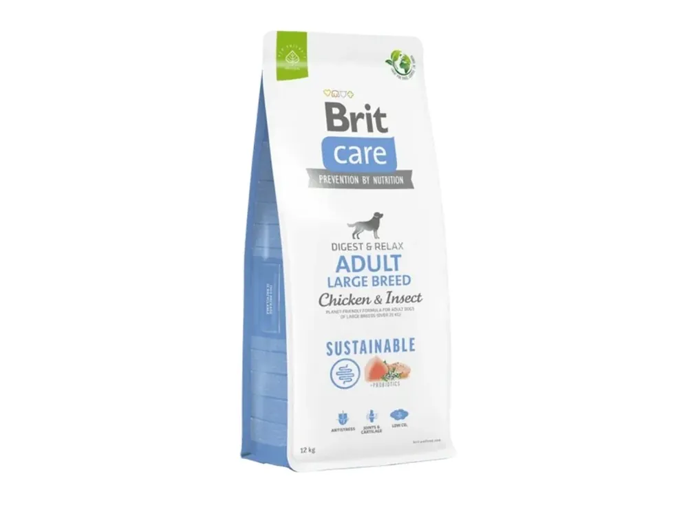 Brit Care Dog Sustainable Adult Large Chicken & Insect (kuře a hmyz) Goedkoop