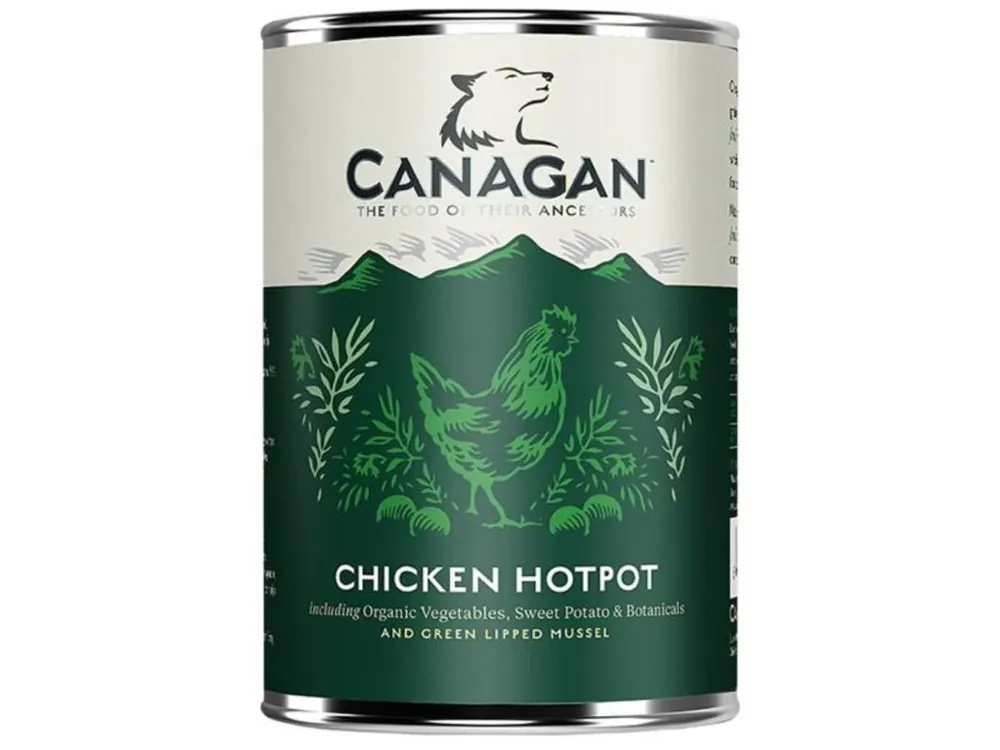 Voordeelprijs Canagan Dog konzerva 400 g Chicken Hot Pot - kuřecí se zeleninou