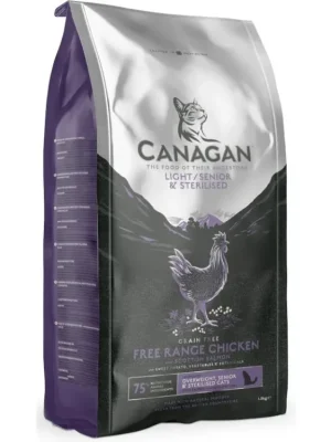 Snelle Levering Canagan Cat Dry Light/Senior/Sterilised