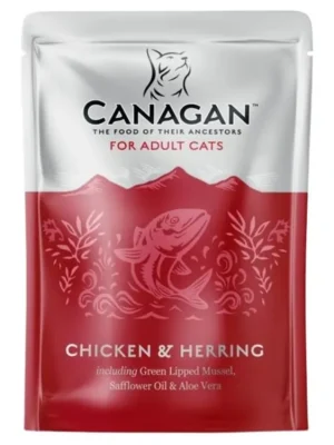 Canagan Cat kapsička 85 g - kuře a sleď Betrouwbaar