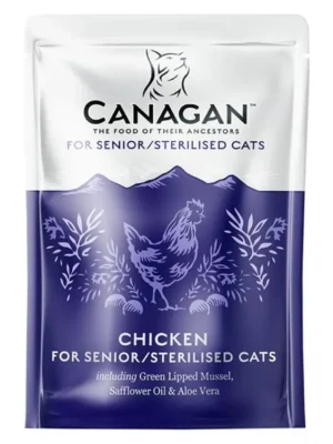 Beperkte Voorraad Canagan Cat kapsička Senior / Sterilised 85 g - kuře