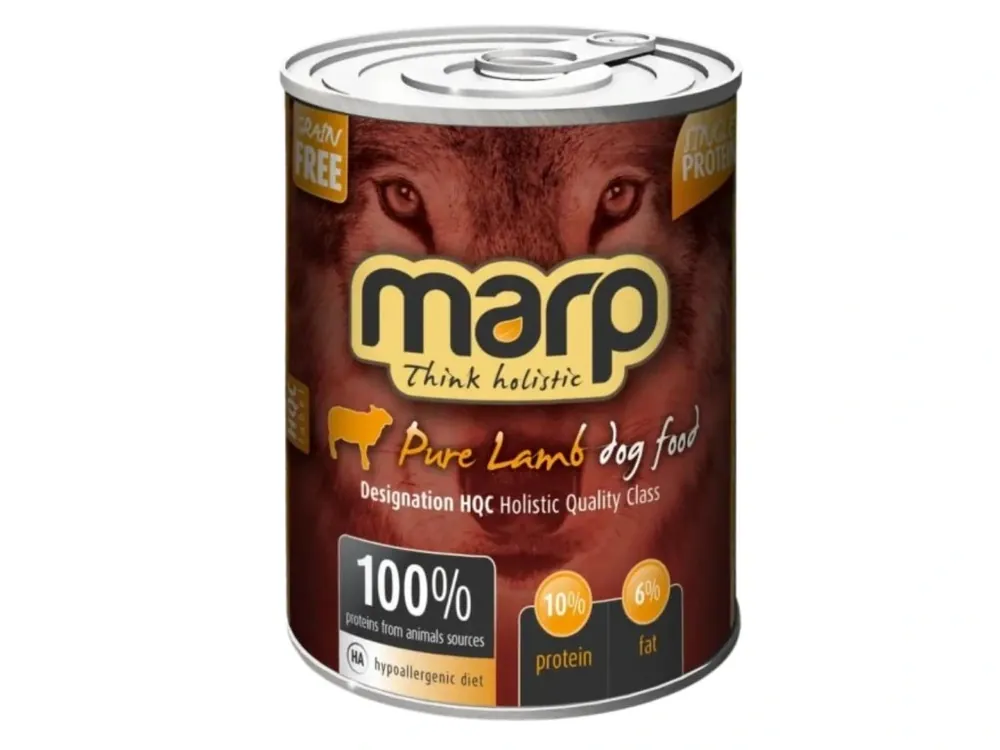 Alleen Vandaag Marp Dog Holistic konzerva 400 g - jehněčí