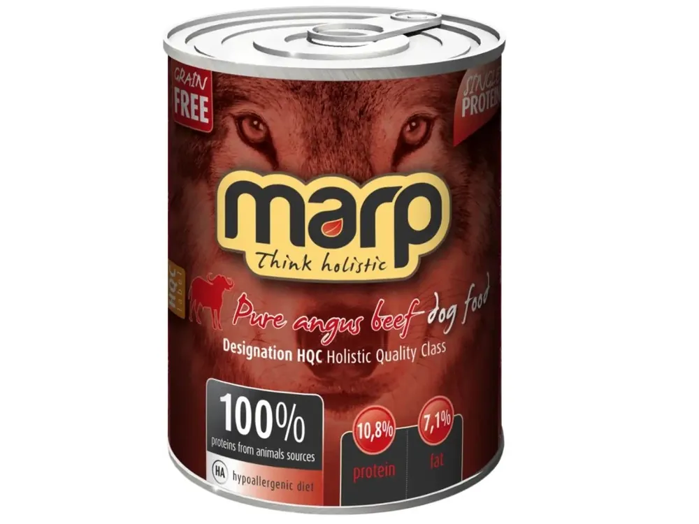Marp Dog Holistic konzerva 400 g - hovězí Lage Prijs
