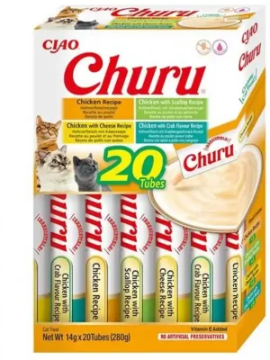 Churu Cat Snack Pyré Multipack - kuře Uitverkoop