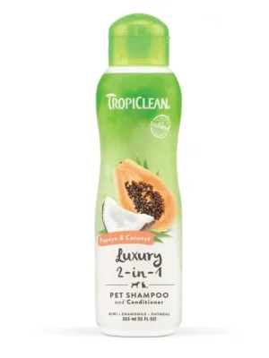 Tropiclean šampon Luxury 2v1, s kondicionerem, 355 ml Nieuw