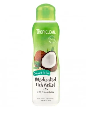 Flitsaanbieding Tropiclean šampon Oatmeal - zklidňující, 355 ml