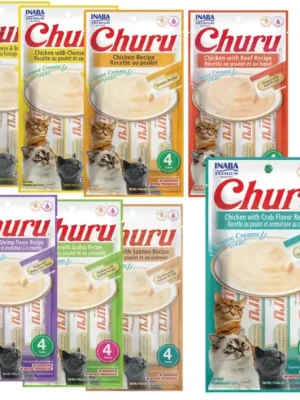 Ciao Churu Cat Snack Pyré KUŘECÍ VARIACE - 4x14 g Gereduceerde Prijs