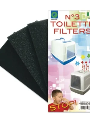 Filtr náhradní k WC Vicky - 3ks Gratis Retour