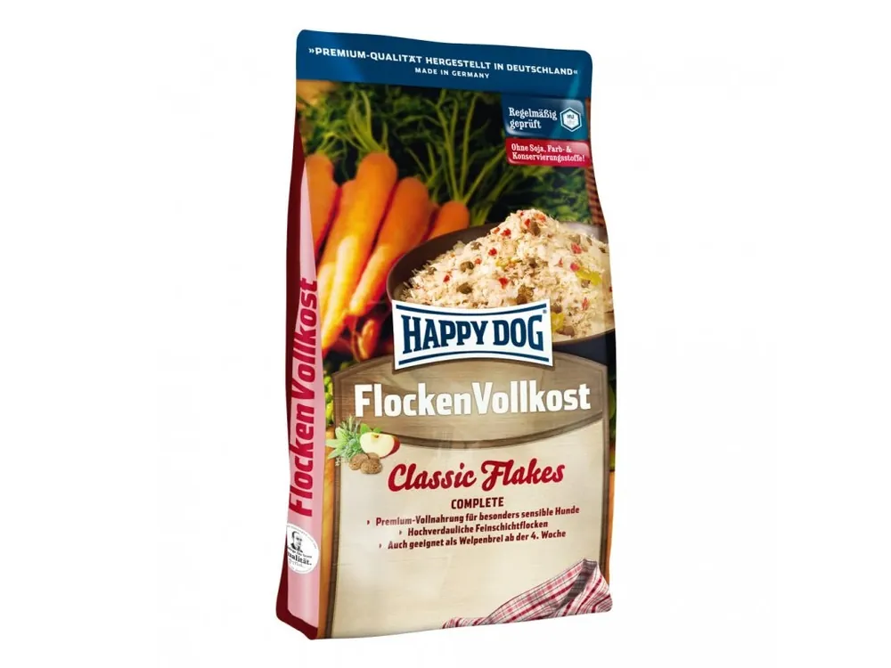 Happy Dog Flocken Vollkost 10 kg Laatste Versie