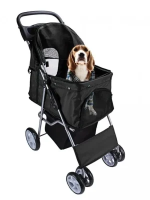 Kočárek pro psy Buggy černá Gratis Retour