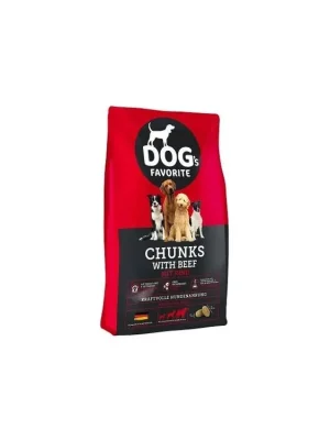 Dogs favorit Chunks with beef 15 kg Must-Have