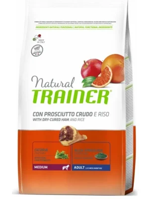 Koopje TRAINER Natural Medium Ad. Prosciutto a ryze 12kg