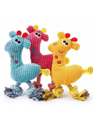 Koop Online Giraffe plyšová žirafa pro psa 21 cm -