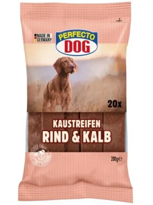 Hete Deal Perfecto Dog Masové plátky hovězí + telecí 20ks / 200g