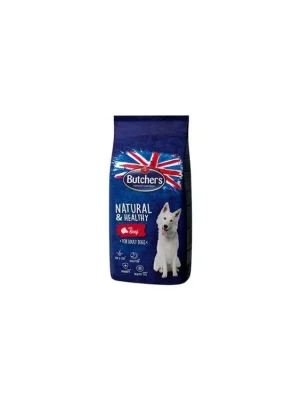 Butcher‘s Dog Natural&Healthy Dry s hovězím masem 15kg Koop Online