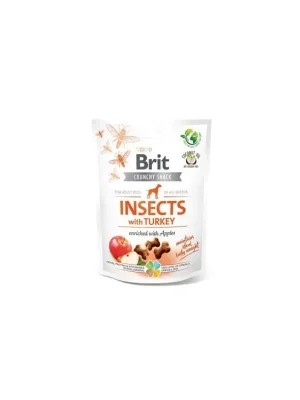 Brit Care Dog Crunchy Crack. Insec. Turkey Apples 200g Veilige Betaling