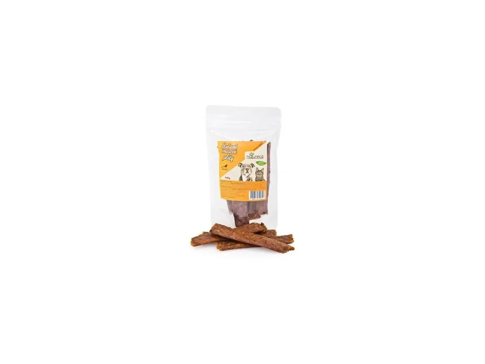 Uitverkoop NATURECA pochoutka Masové pláty Bažant, 100%maso 100g