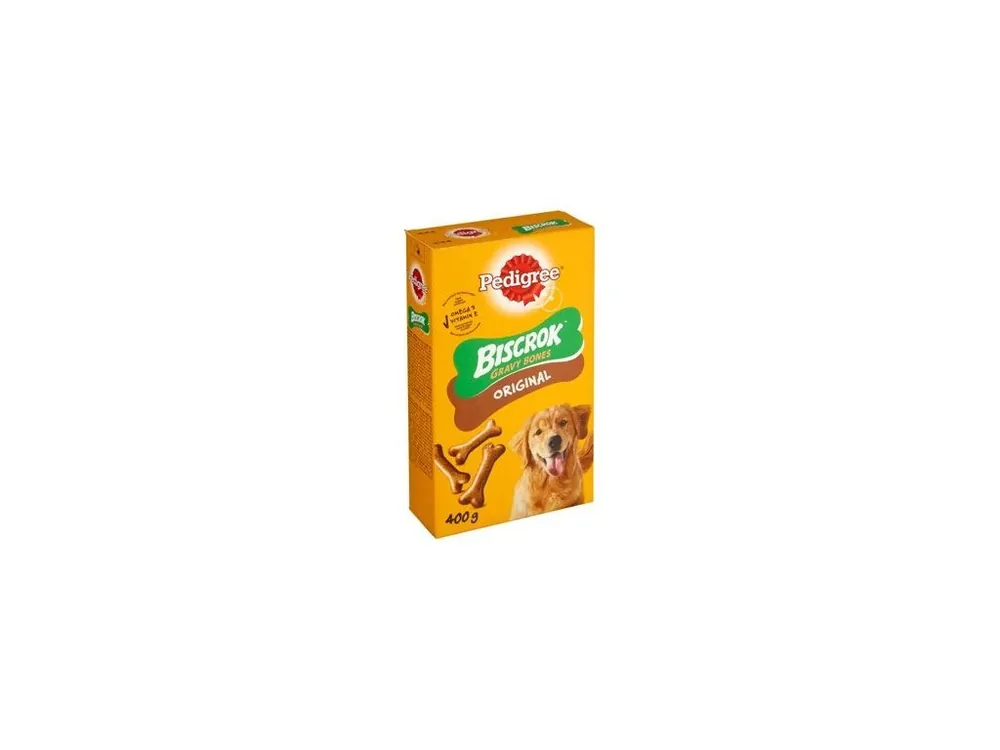 Gereduceerde Prijs Pedigree poch.Biscrok Gravy Bones Flavour Biscuit 400g