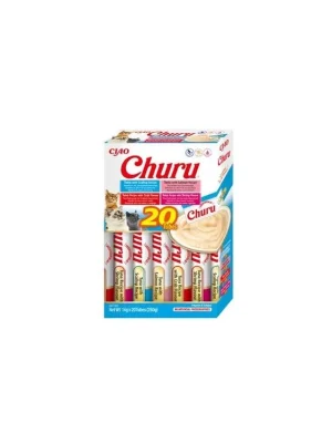 Churu Cat BOX Tuna Seafood Variety 20x14g Laatste Versie