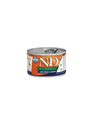 Uitverkoop N&D DOG PUMPKIN Puppy Lamb & Blueberry Mini 140g