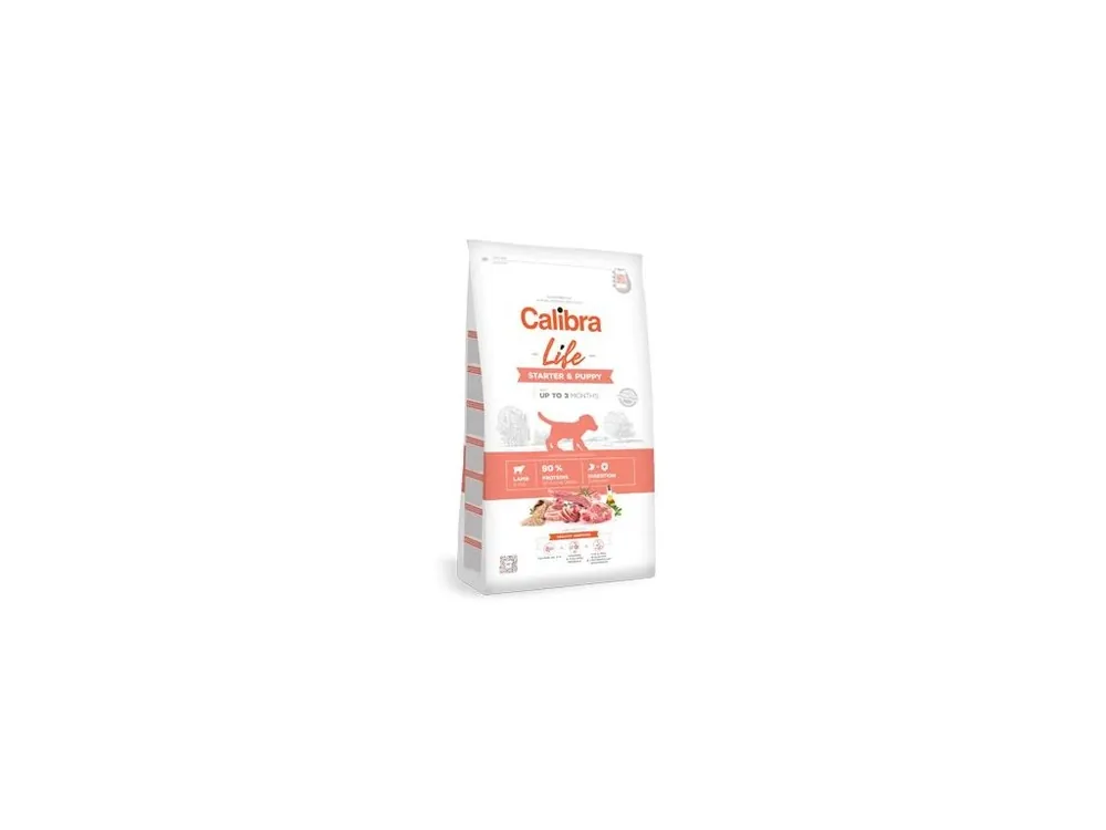 Calibra Dog Life Starter & Puppy Lamb 750g Favoriet
