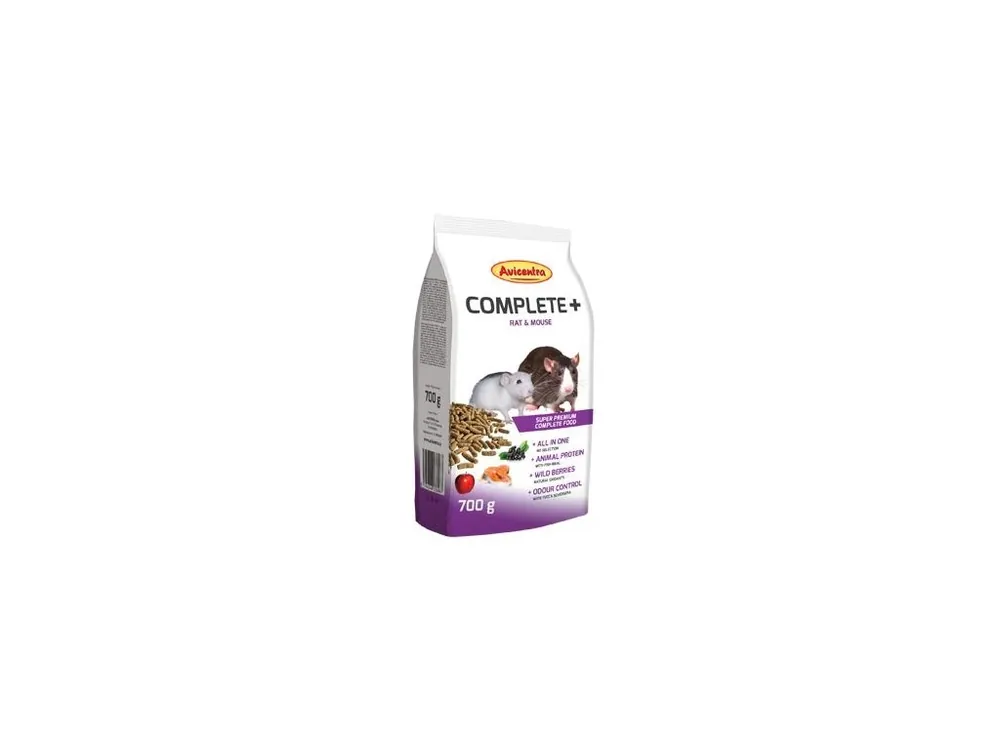 Avicentra COMPLETE+ potkan, myš 700g Populair