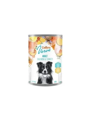 Calibra Dog Verve konz.GF Adult Salmon&Turkey 400g Hoge Kwaliteit