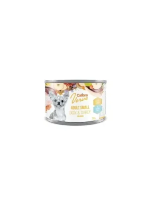 Calibra Dog Verve konz.GF Adult Small Duck&Turkey 200g Gereduceerde Prijs