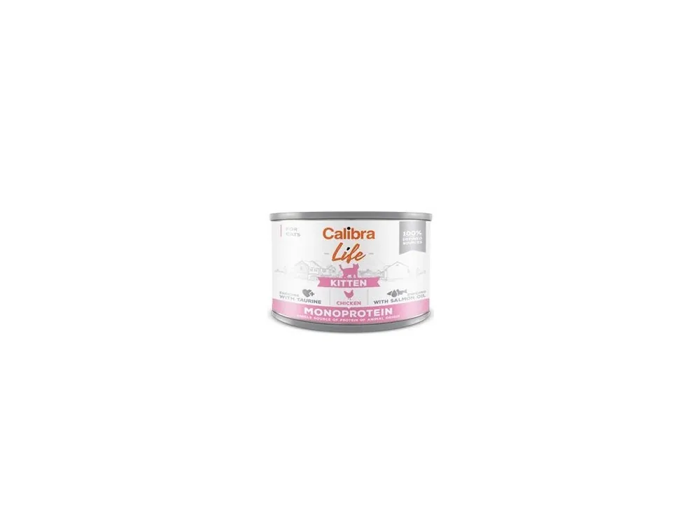 Betrouwbaar Calibra Cat Life konz.Kitten Chicken 200g