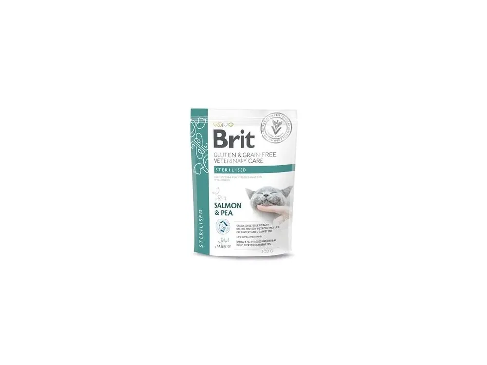 Brit VD Cat GF Care Sterilised 400g Nieuw