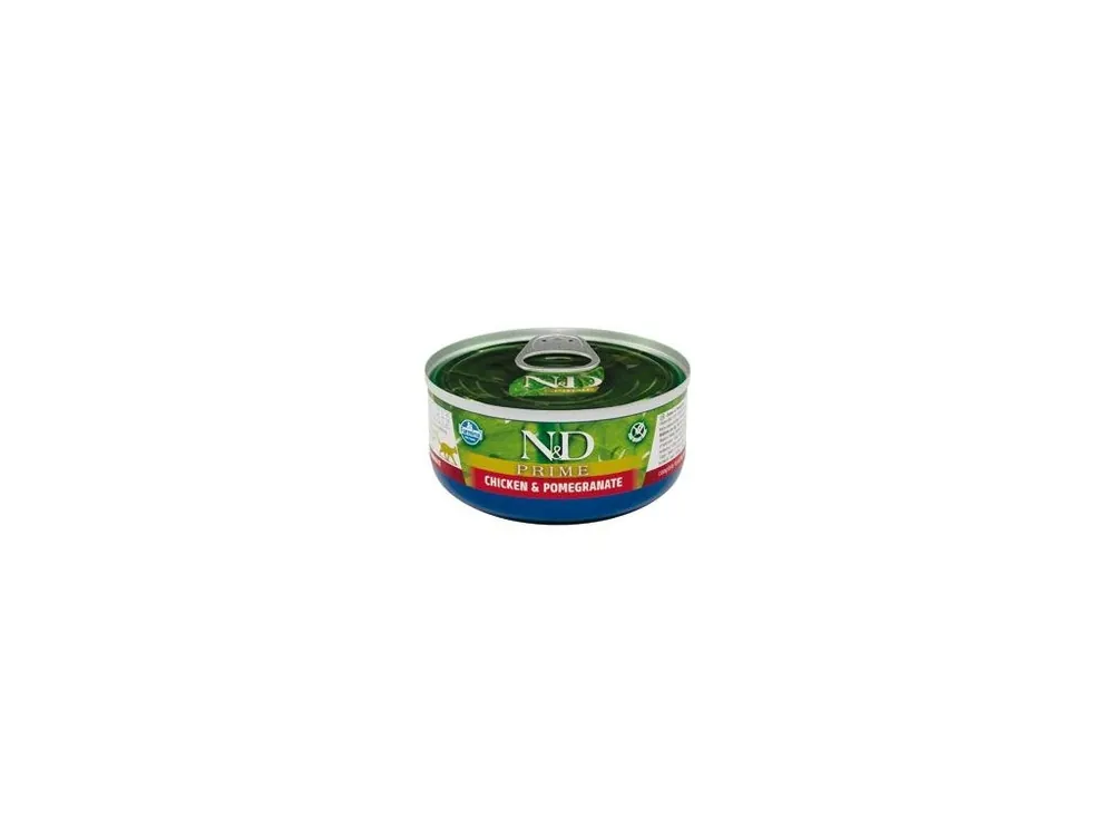 Veilige Betaling N&D CAT PRIME Adult Chicken & Pomegranate 70g