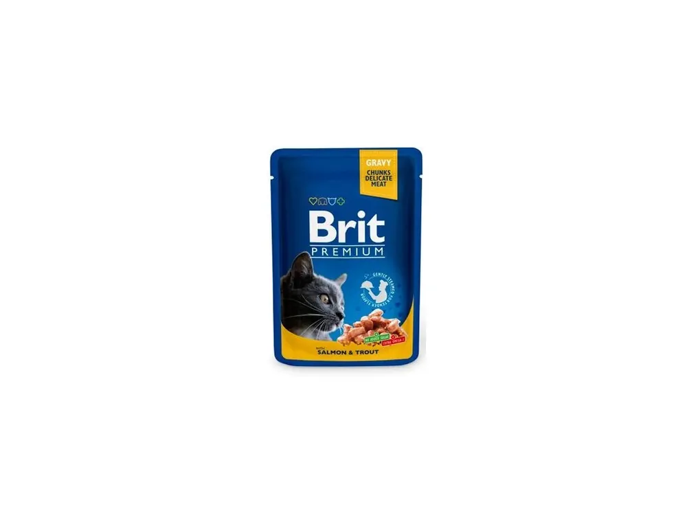 Brit Premium Cat kapsa with Salmon & Trout 100g Bestseller