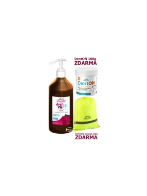 Hete Deal VITAR ArtiVit Sirup 1000ml+DentON100g+batůžek