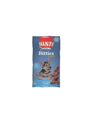 Rinti Dog Extra Bits Puppy pochoutka kuře+hovězí 75g Hoge Kwaliteit