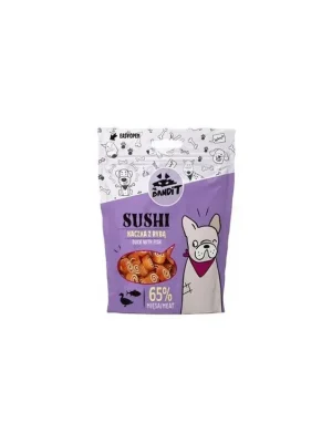 VetExpert Mr.Bandit pochoutka SUSHI kachna a ryba 80g Seizoensaanbieding