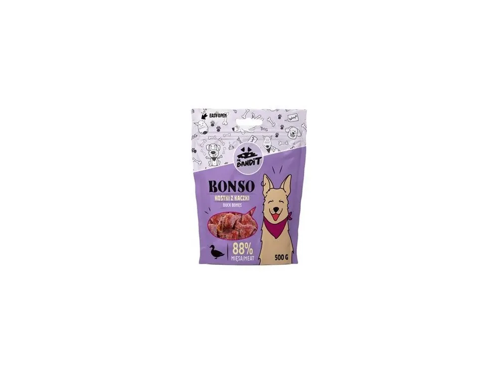 Laatste Kans VetExpert Mr.Bandit pochoutka BONSO kachní kosti 500g